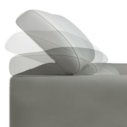 Cabezal articulado reclinable cazanova